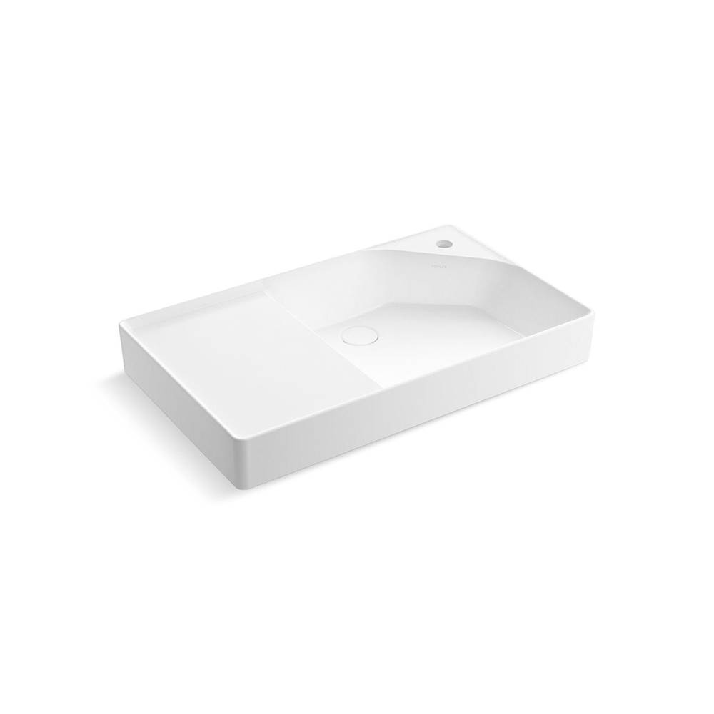 Spacity® 30'' fireclay vanity top with integrated square sink-related