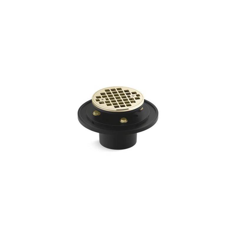 Clearflo Round Brass Tile-In Shower Drain-related