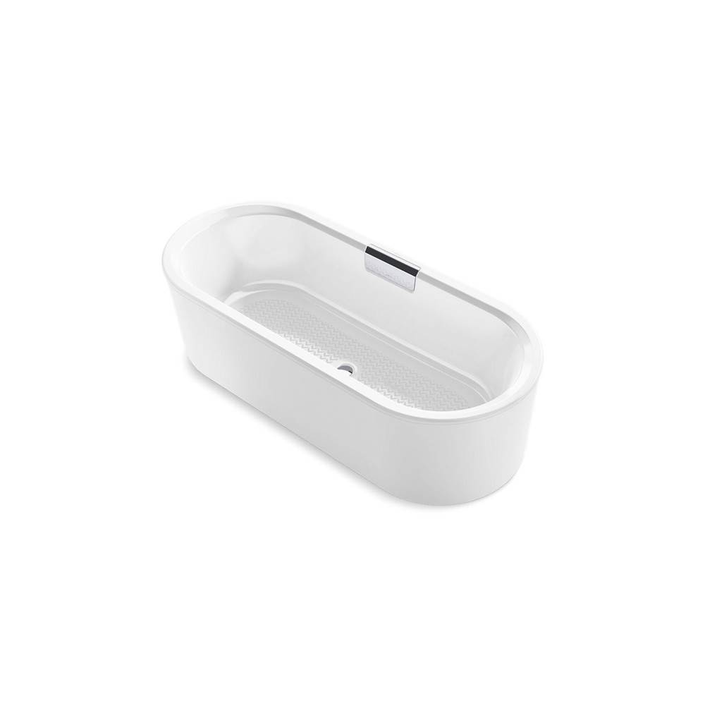 Volute™ 70-7/8'' x 30-3/8'' freestanding bath with shroud-shop