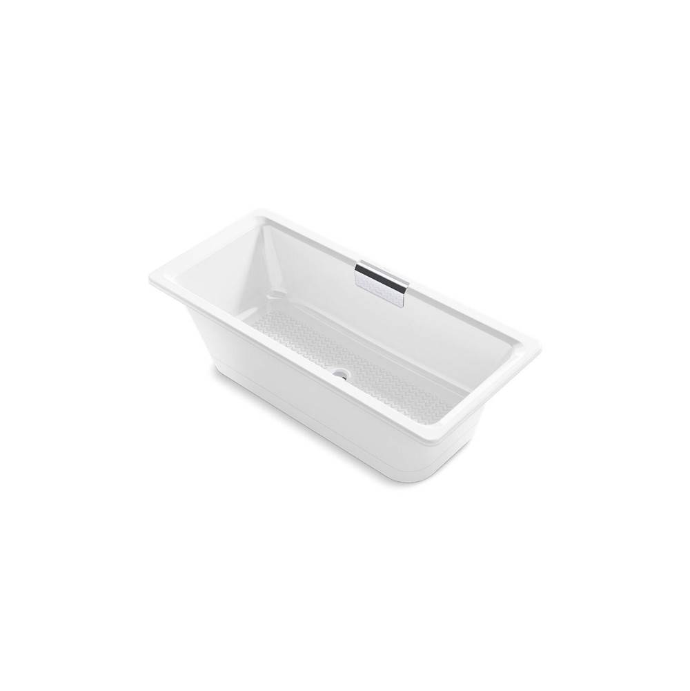 Volute™ 63'' x 28-3/8'' freestanding bath with base-shop