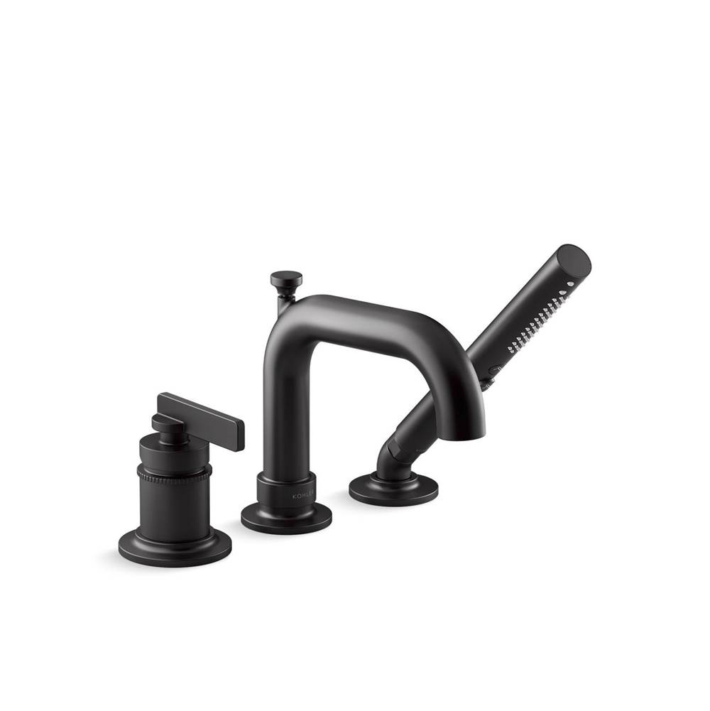 Castia™ by Studio McGee Deck-mount bath faucet with handshower-shop
