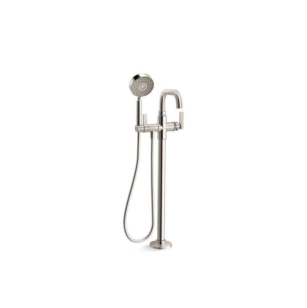 Castia™ by Studio McGee Floor-mount bath filler trim with handshower-shop