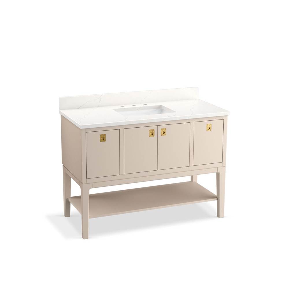Seagrove™ by Studio McGee 48'' bathroom vanity cabinet with sink and quartz top-shop