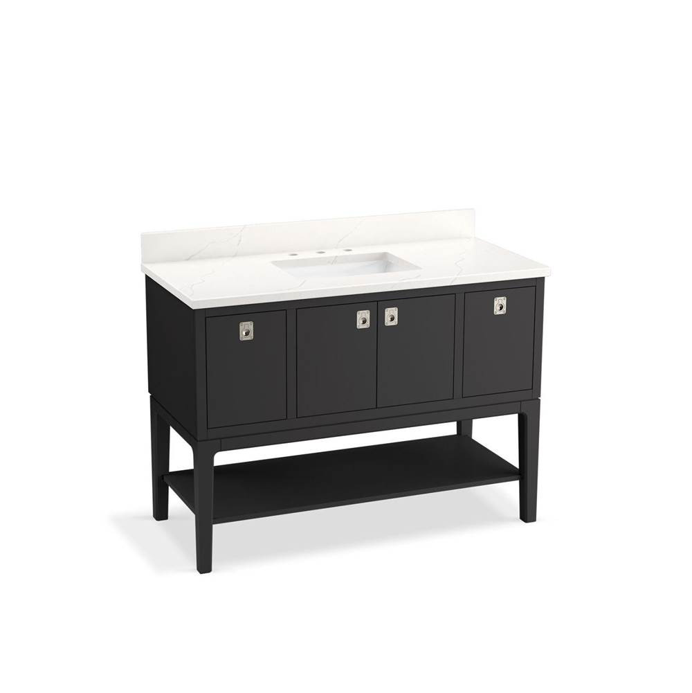 Seagrove™ by Studio McGee 48'' bathroom vanity cabinet with sink and quartz top-shop