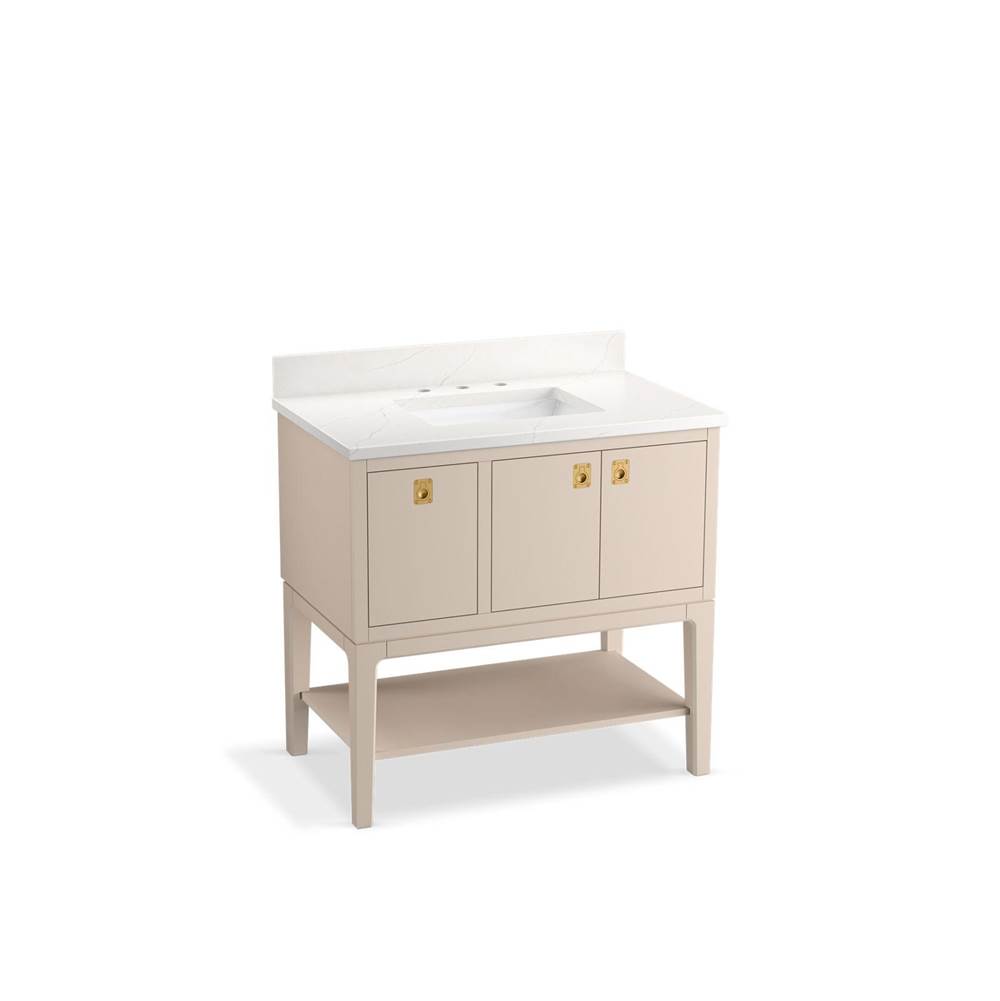 Seagrove™ by Studio McGee 36'' bathroom vanity cabinet with sink and quartz top-related