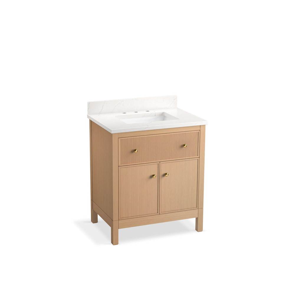 Malin™ by Studio McGee 30'' bathroom vanity cabinet with sink and quartz top-shop