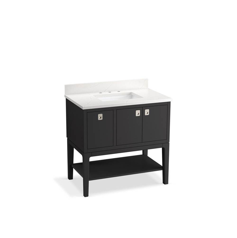 Seagrove™ by Studio McGee 36'' bathroom vanity cabinet with sink and quartz top-shop
