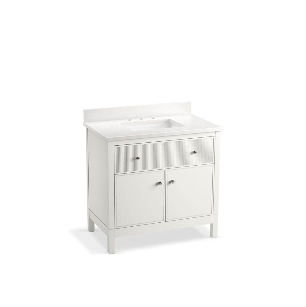 Malin™ by Studio McGee 36'' bathroom vanity cabinet with sink and quartz top-shop