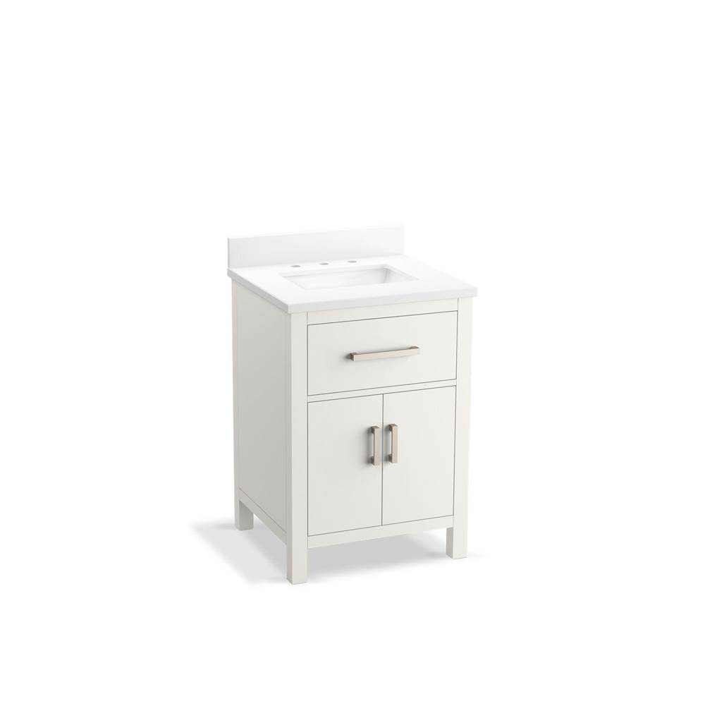 Kresla 24 in. Bathroom Vanity Cabinet With Sink And Quartz Top-shop