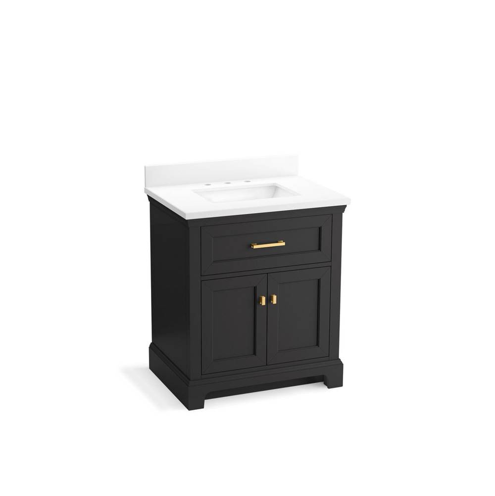 Charlemont 30 in. Bathroom Vanity Cabinet With Sink And Quartz Top-related