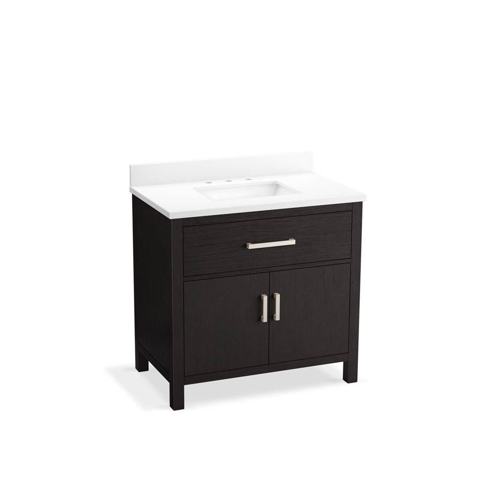 Kresla 36 in. Bathroom Vanity Cabinet With Sink And Quartz Top-shop