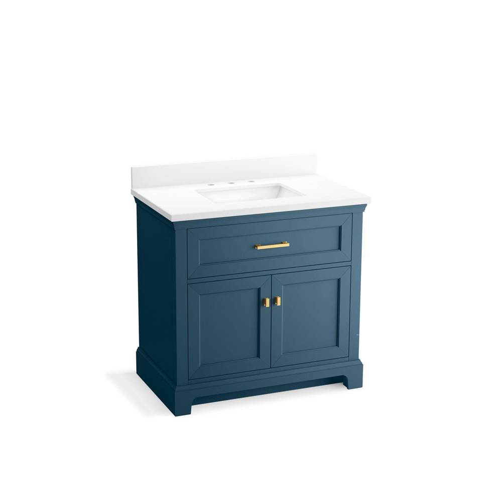 Charlemont 36 in. Bathroom Vanity Cabinet With Sink And Quartz Top-shop