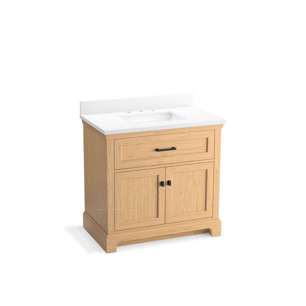 Charlemont 36 in. Bathroom Vanity Cabinet With Sink And Quartz Top-related