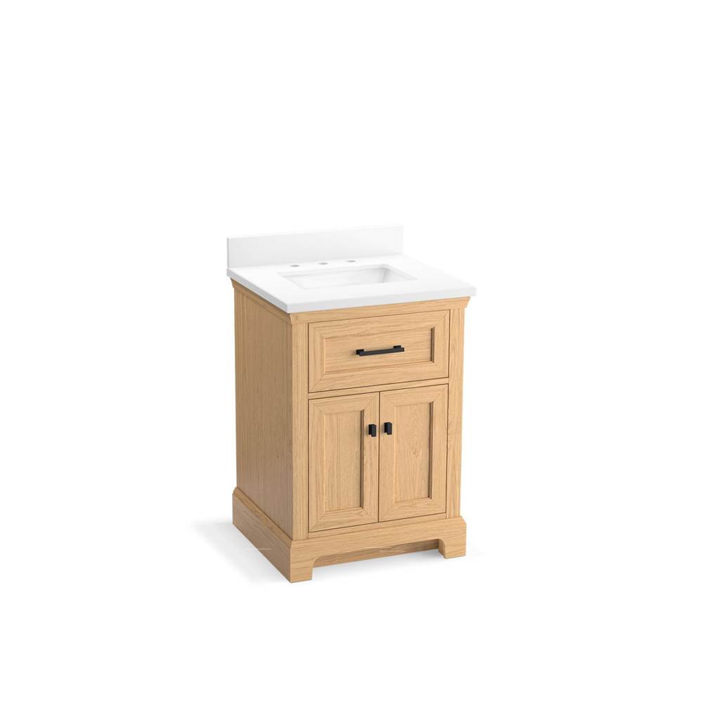 Charlemont 24 in. Bathroom Vanity Cabinet With Sink And Quartz Top-shop