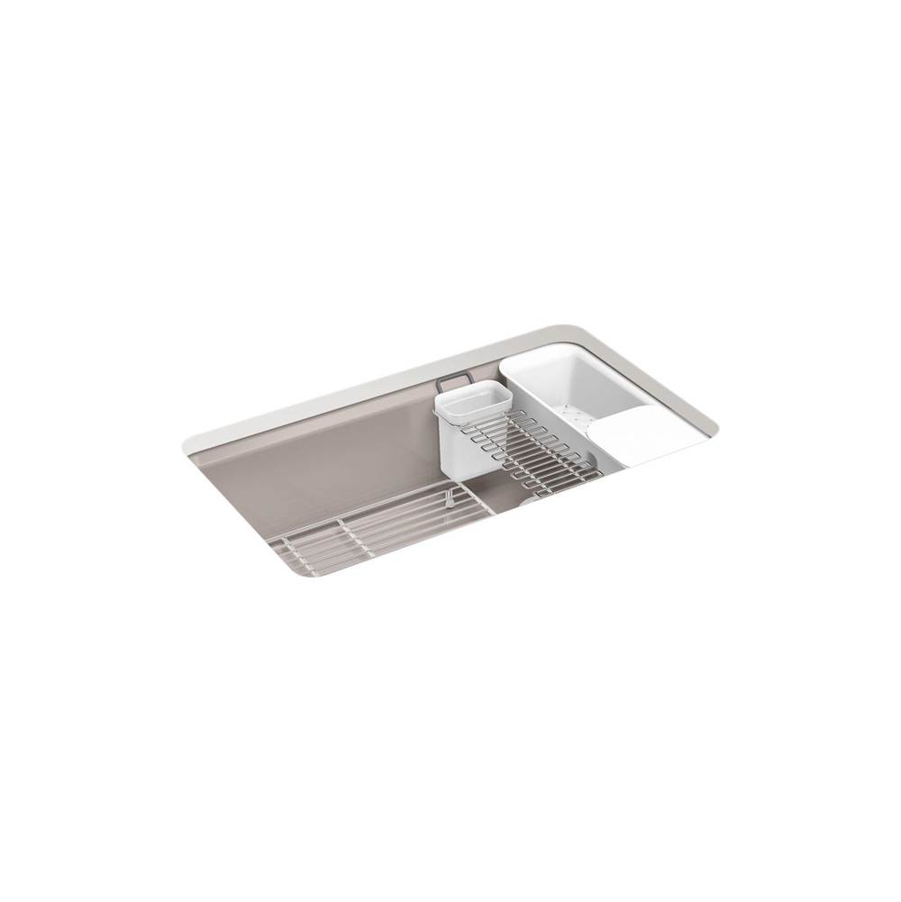 Riverby 33 in. Undermount Single-Bowl Workstation Kitchen Sink-shop