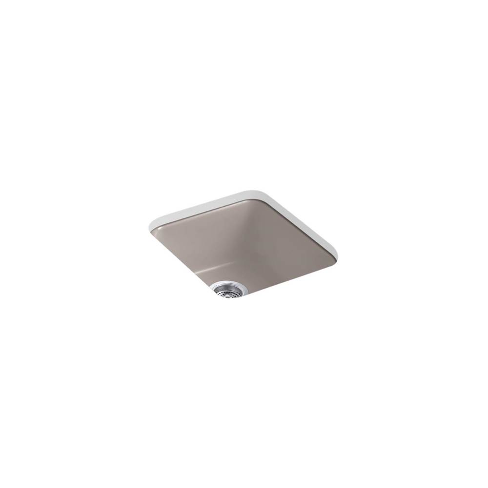 Iron/Tones 17 in. Top-/Undermount Single-Bowl Bar Sink-shop