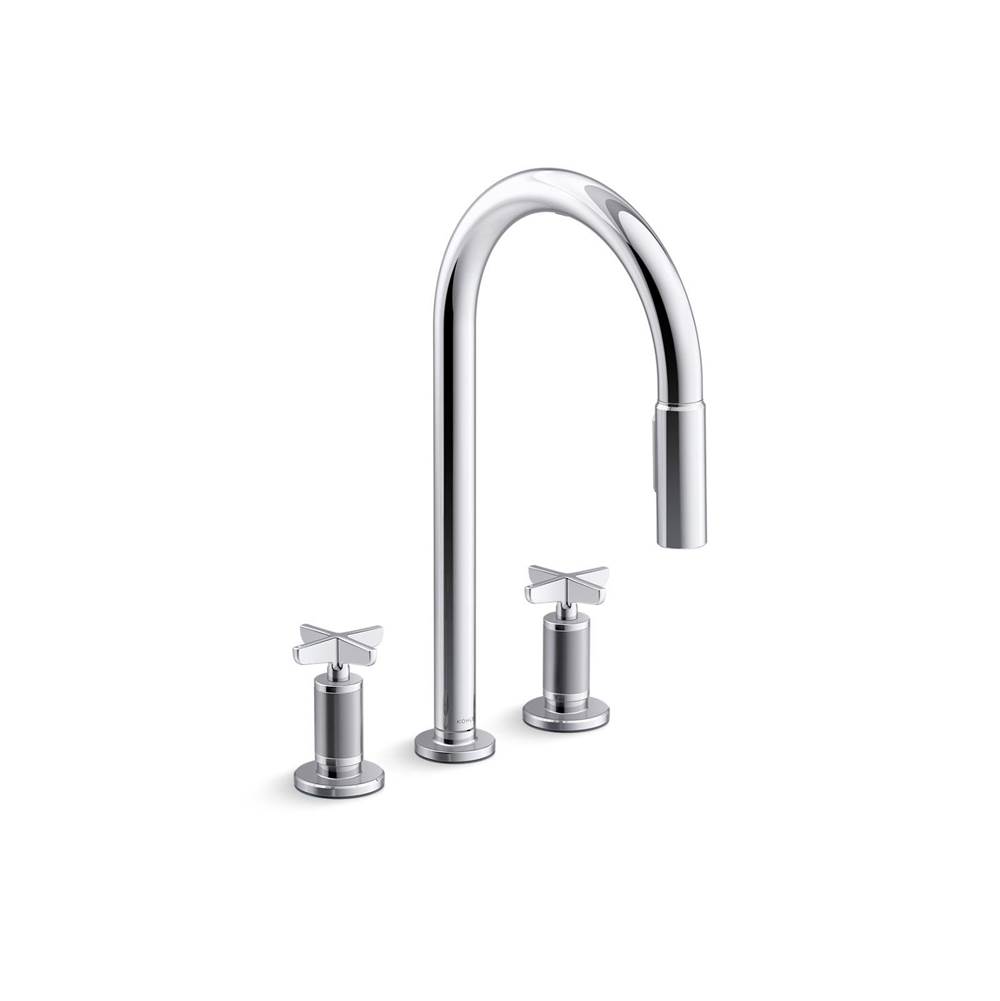 Billet™ Touchless pull-down kitchen sink faucet with two-function sprayhead-related