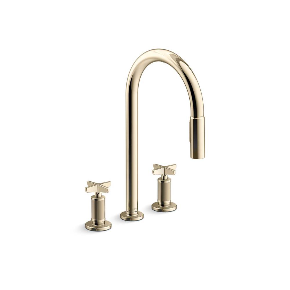 Billet™ Touchless pull-down kitchen sink faucet with two-function sprayhead-shop