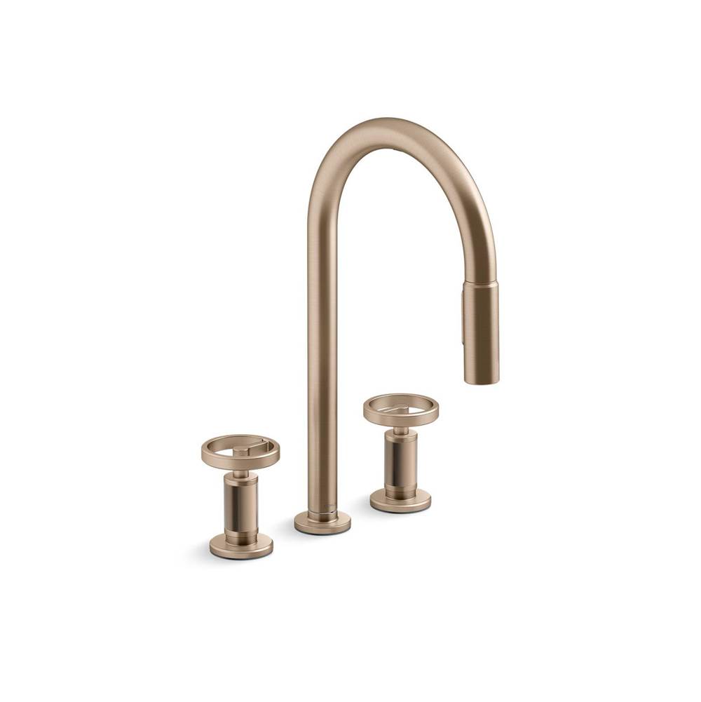 Billet™ Touchless pull-down kitchen sink faucet with two-function sprayhead-related