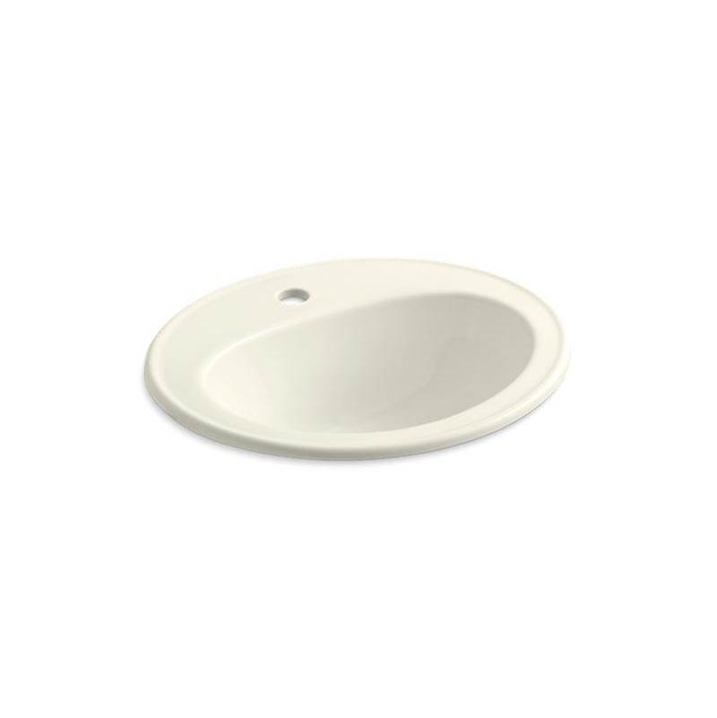 Pennington® Drop-in bathroom sink with single faucet hole-related