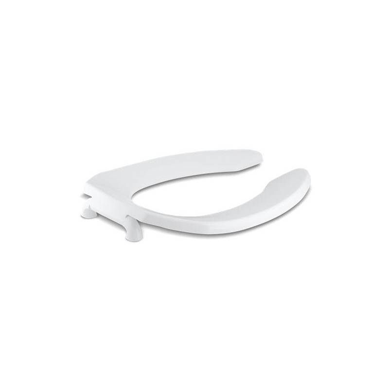 Lustra™ Elongated toilet seat with self-sustaining check hinge-shop