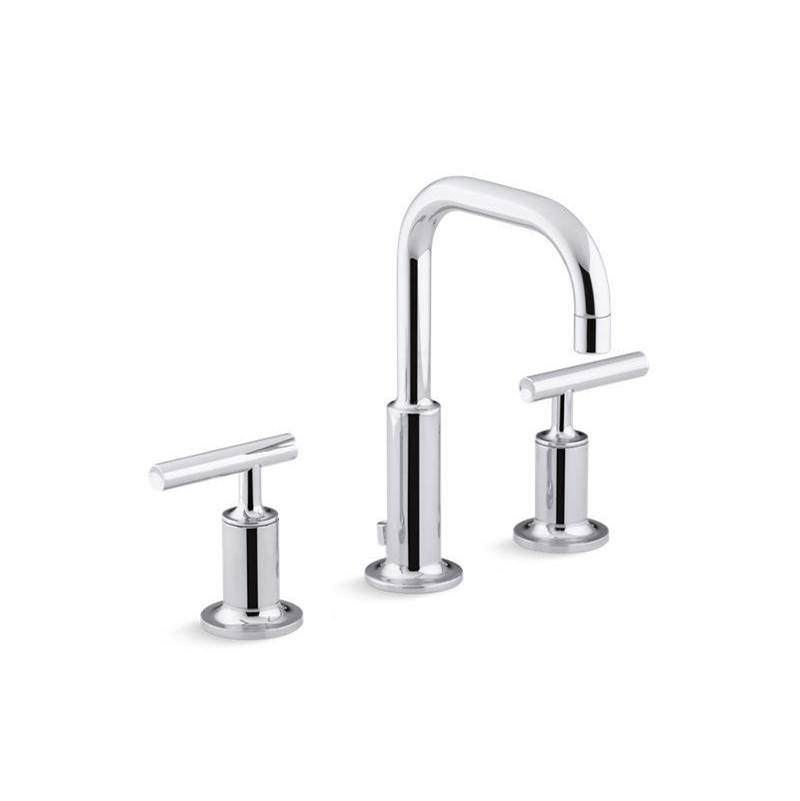 Purist® Widespread bathroom sink faucet with lever handles, 1.2 gpm-shop