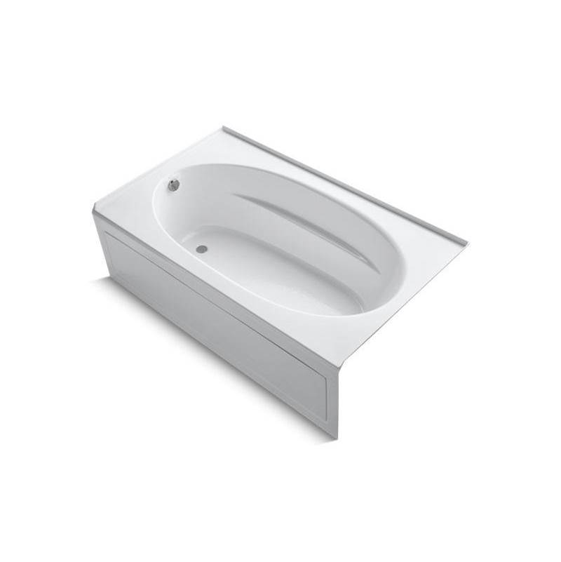 Windward® 72'' x 42'' alcove bath with integral apron and left-hand drain-shop