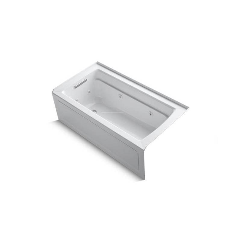 Archer® 60'' x 32'' alcove whirlpool bath with integral apron, integral flange an-related
