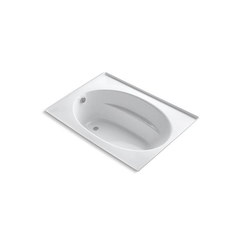 Windward® 60'' x 42'' alcove bath with integral flange and end drain-shop