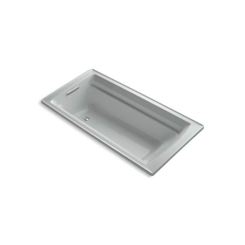 Archer® 72'' x 36'' drop-in bath with Bask® heated surface and end drain-shop