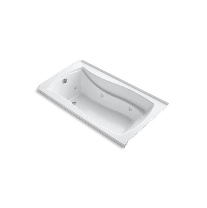 Mariposa® 66'' x 35-7/8'' alcove whirlpool with integral flange, left-hand drain -shop