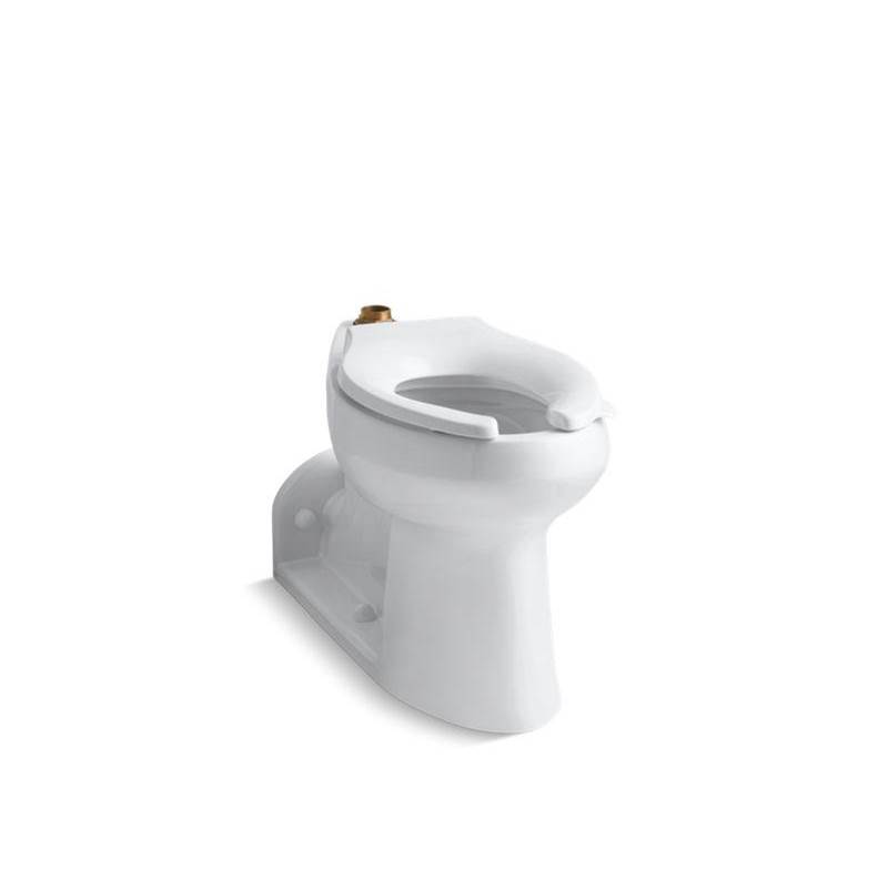 Anglesey™ Floor-mount top spud flushometer bowl with exposed trapway-shop
