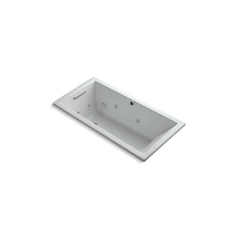 Underscore® 60'' x 30'' heated whirlpool bath with end drain-shop