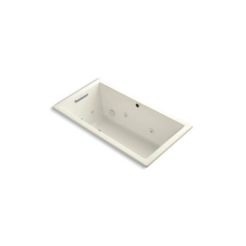 Underscore® 60'' x 32'' heated whirlpool bath with end drain-related