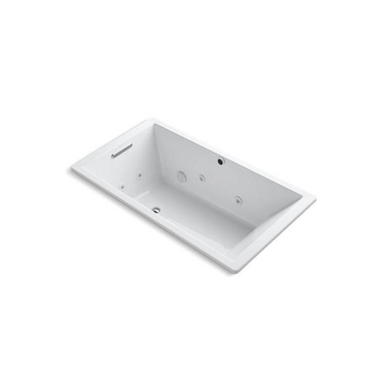 Underscore® 66'' x 36'' heated whirlpool bath with end drain-shop