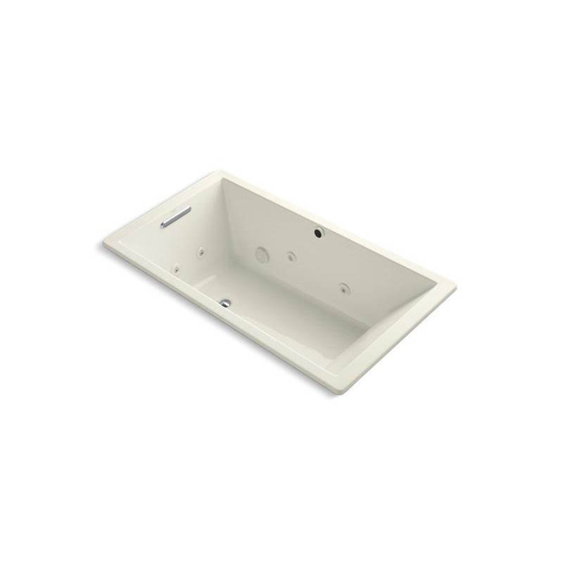 Underscore® 66'' x 36'' heated whirlpool bath with end drain-shop