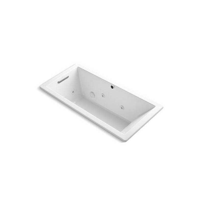Underscore® 66'' x 32'' heated whirlpool bath with end drain-related