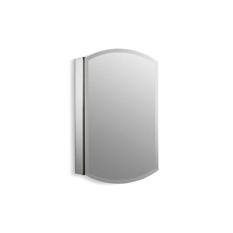 Archer® 20'' W x 31'' H aluminum single-door medicine cabinet, beveled edges-related