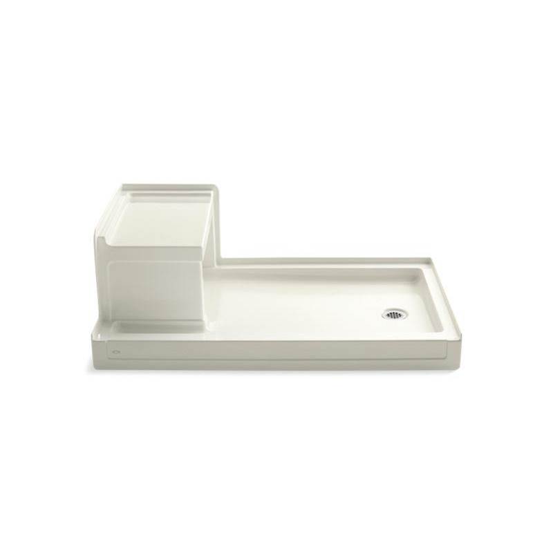 Tresham® 60'' x 36'' single threshold right-hand drain shower base with integral -shop