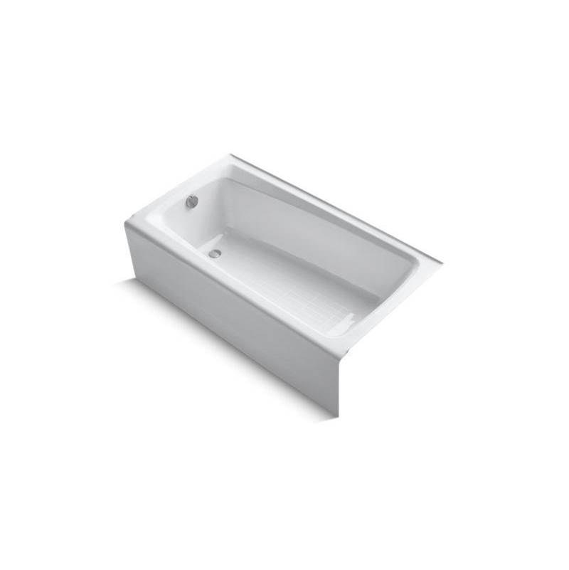 Mendota® 60'' x 32'' alcove bath with integral apron and left-hand drain-related