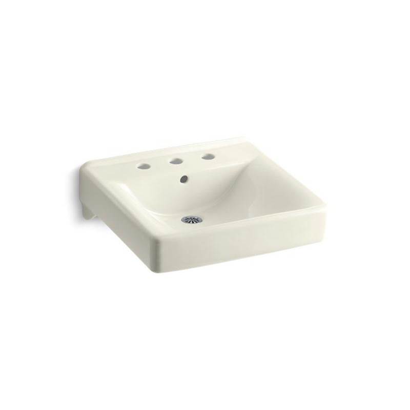 Soho® 20'' x 18'' wall-mount/concealed arm carrier bathroom sink with 8'' widespr-shop