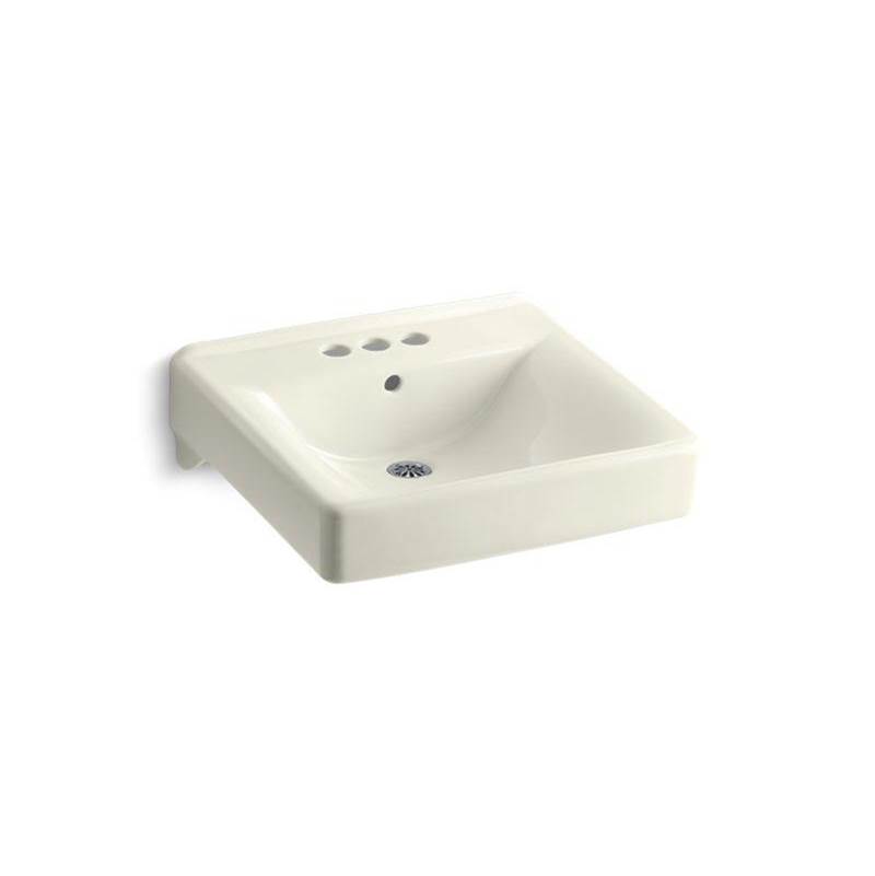 Soho® 20'' x 18'' wall-mount/concealed arm carrier arm bathroom sink with 4'' cen-shop