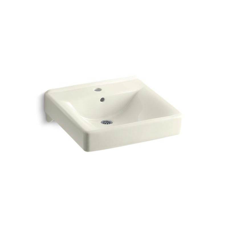 Soho® 20'' x 18'' wall-mount/concealed arm carrier bathroom sink with single fauc-shop