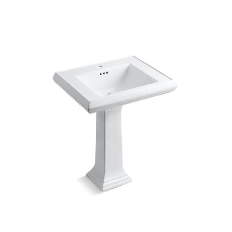 Memoirs® Classic 27'' pedestal bathroom sink with single faucet hole-shop