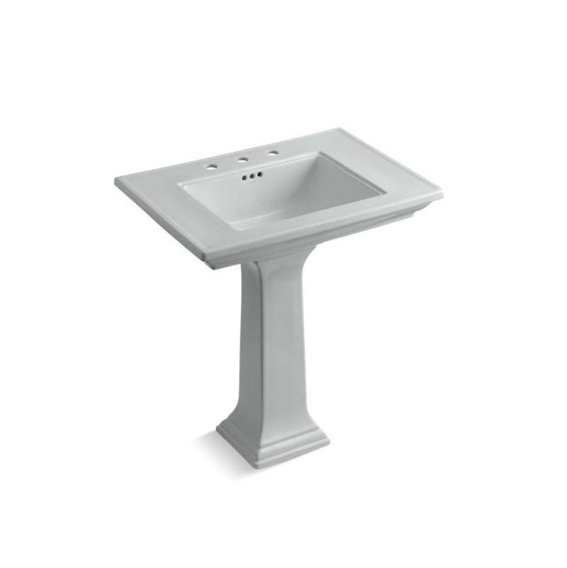 Memoirs® Stately 30'' pedestal bathroom sink with widespread faucet holes-shop