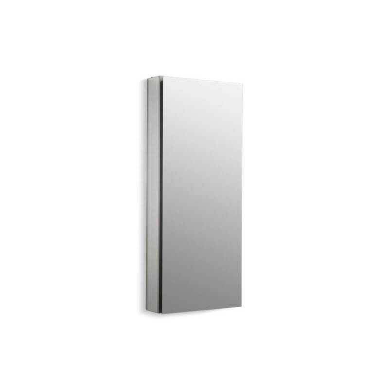 Catalan® 15'' W x 36-1/8'' H aluminum single-door medicine cabinet with 107 degre-related