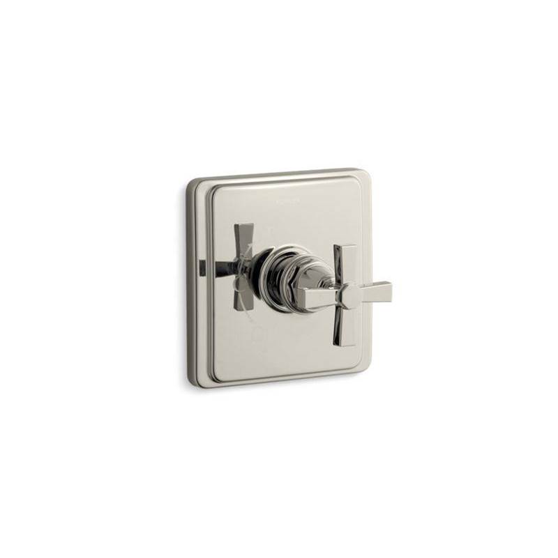Pinstripe® Pure Rite-Temp® valve trim with cross handle-shop