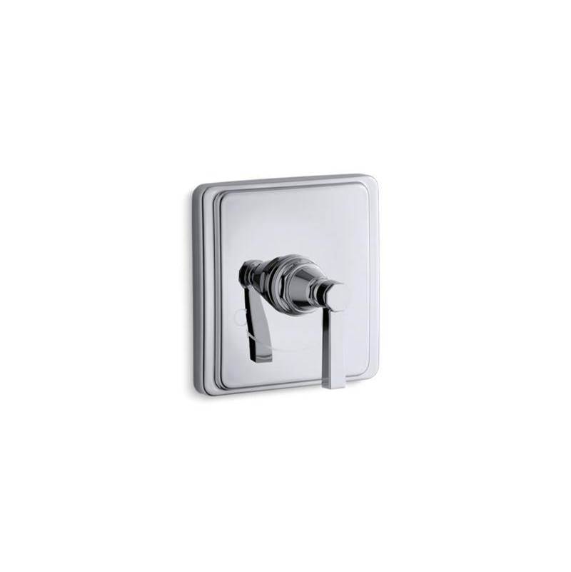 Pinstripe® Valve trim with Pure design lever handle for thermostatic valve, requi-shop