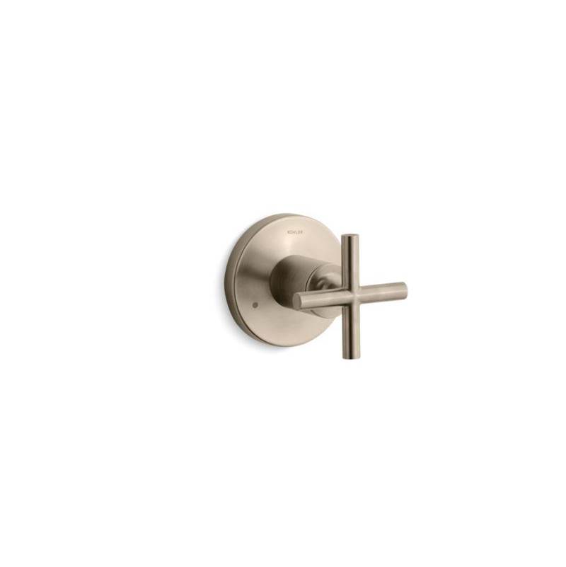 Purist® MasterShower® transfer valve trim with cross handle-shop