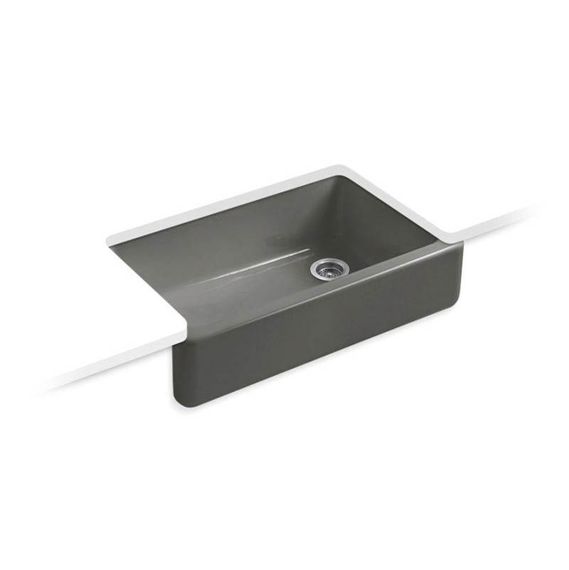Whitehaven® 35-3/4'' undermount single-bowl farmhouse kitchen sink-shop